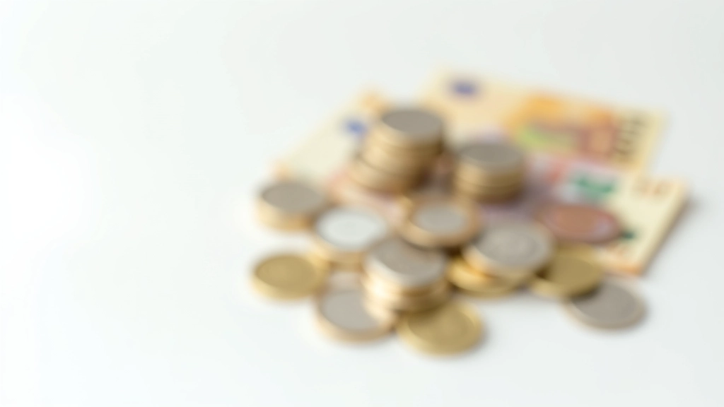 Close-up of Euro coins and banknotes with EU symbols, representing shared currency and monetary union